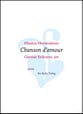 Chanson d'amour SATB choral sheet music cover